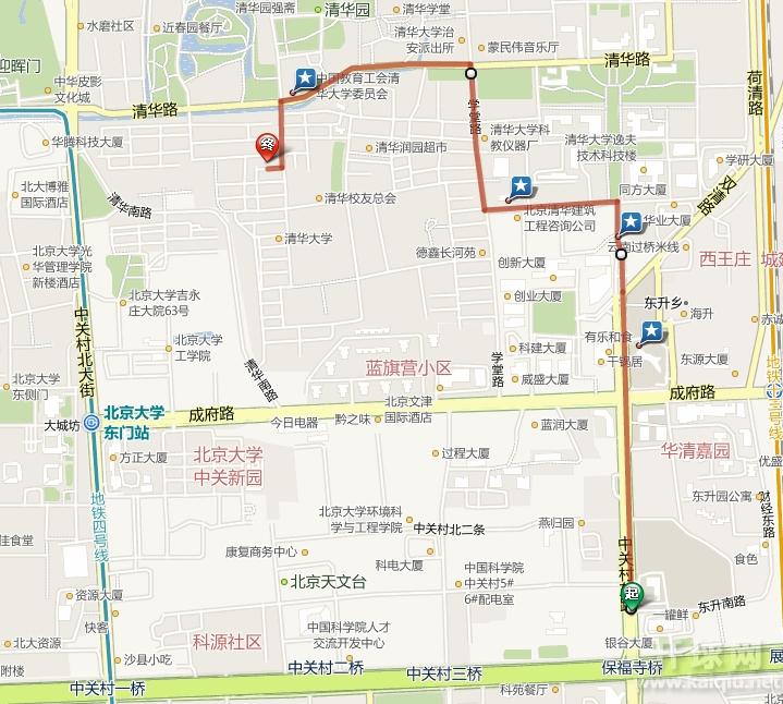 从保福寺桥到体育馆