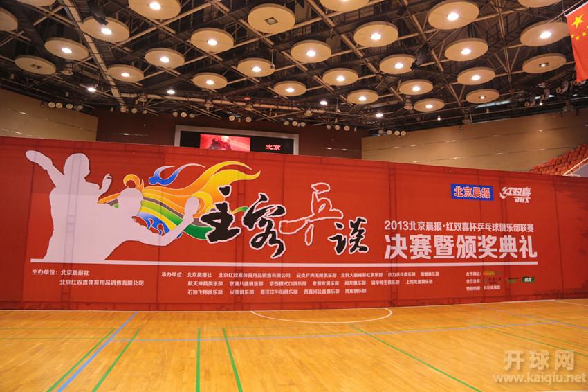 月坛体育馆—决赛现场