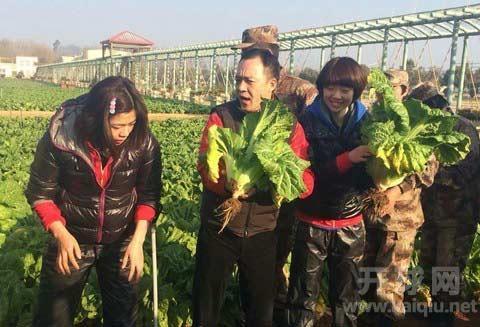 全队齐忙活
2月10日清晨，国乒将帅一行在昆明农庄体验了一把“菜农”的味道，抱着大白菜的各位主教练和世界冠军们，迎着朝霞露出了最质朴的笑容。