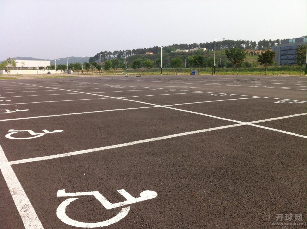 全是供残疾人用的，为么？周边全是荒地啊。