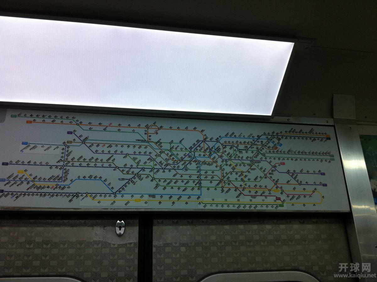 市内地铁交通图