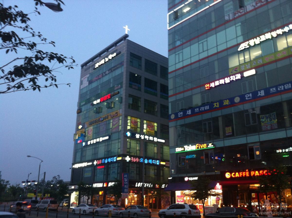 位于写字楼里的教堂