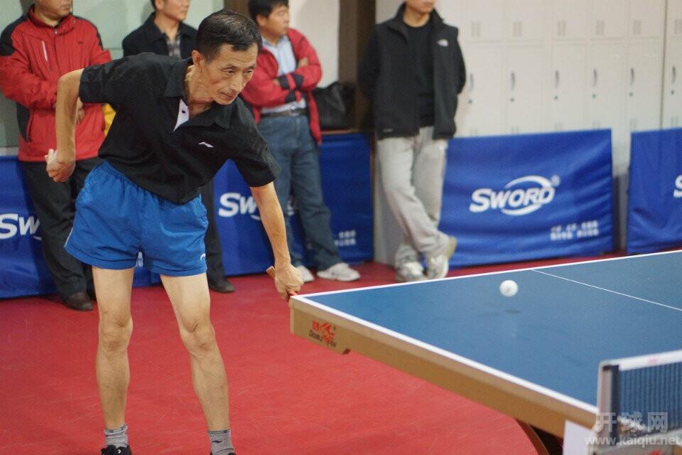 模式口乒乓俱乐部老帅