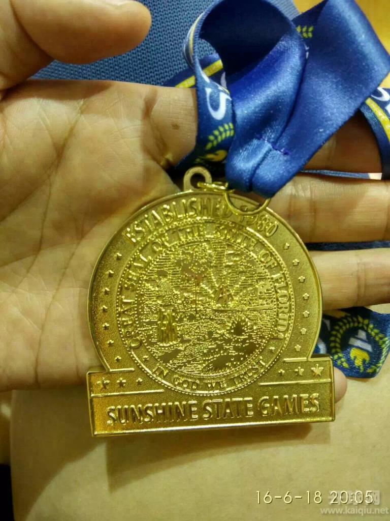 佛罗里达州单打金牌