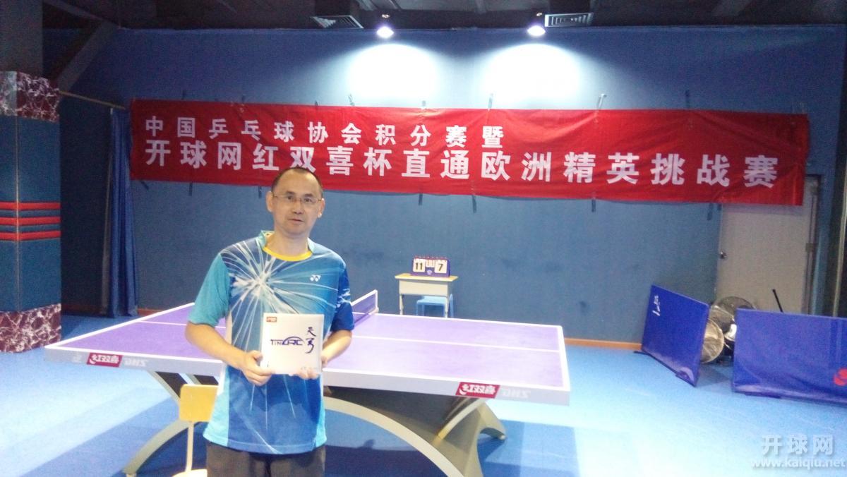 甲组并列第三冯明鹤