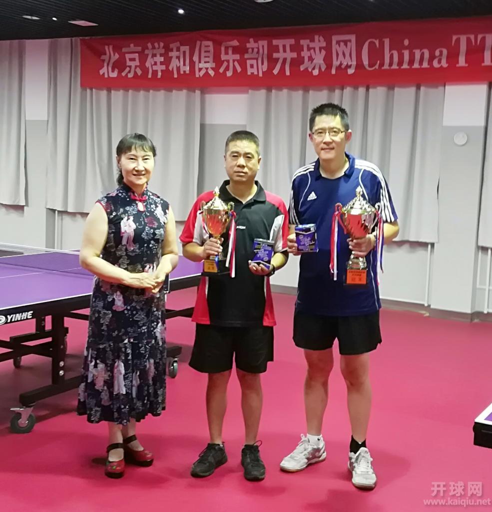 丙组冠军李禮，亚军王利华。
