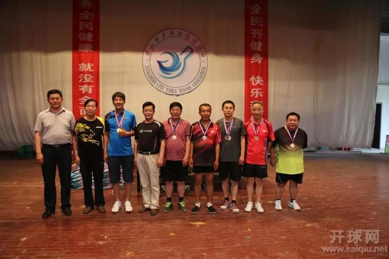 双打冠军、亚军：于雷、刘勇、曹荣宽、吴松雨