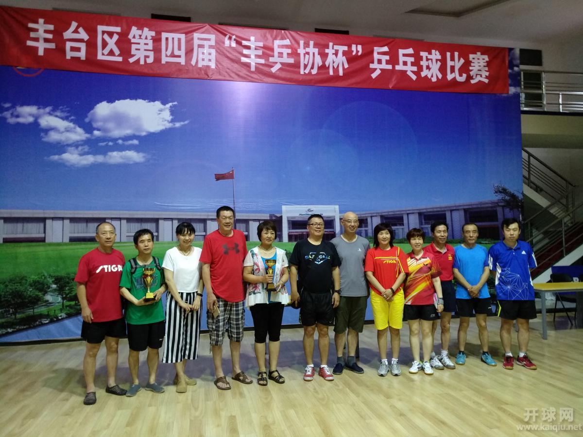 东成队和彩虹队与世界冠军齐宝华合影